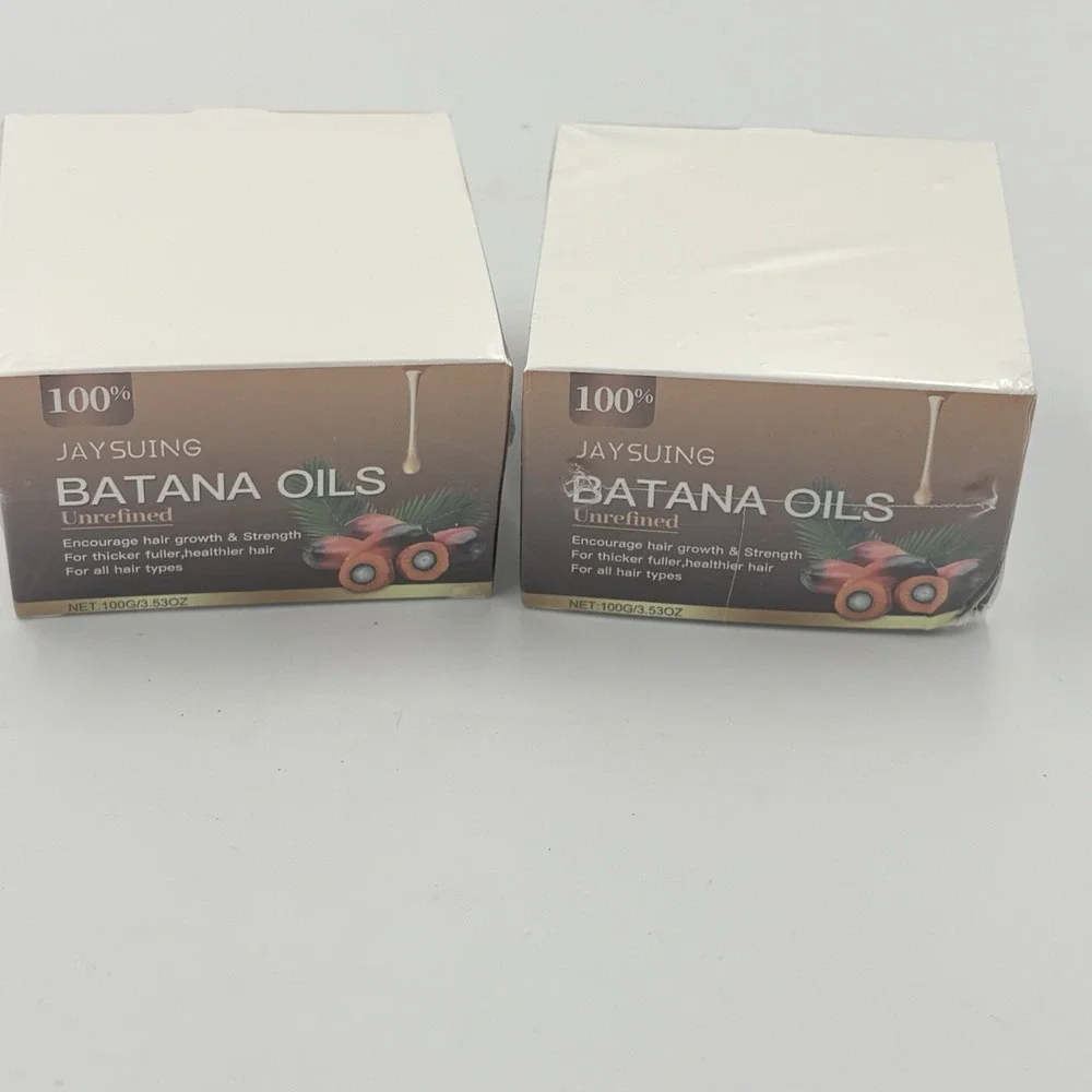 Botanic Batana Oil Unrefined, 100% Pure For Thicker Fuller Healthier Hair Set 2